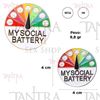 Pin para la ropa Battery Social